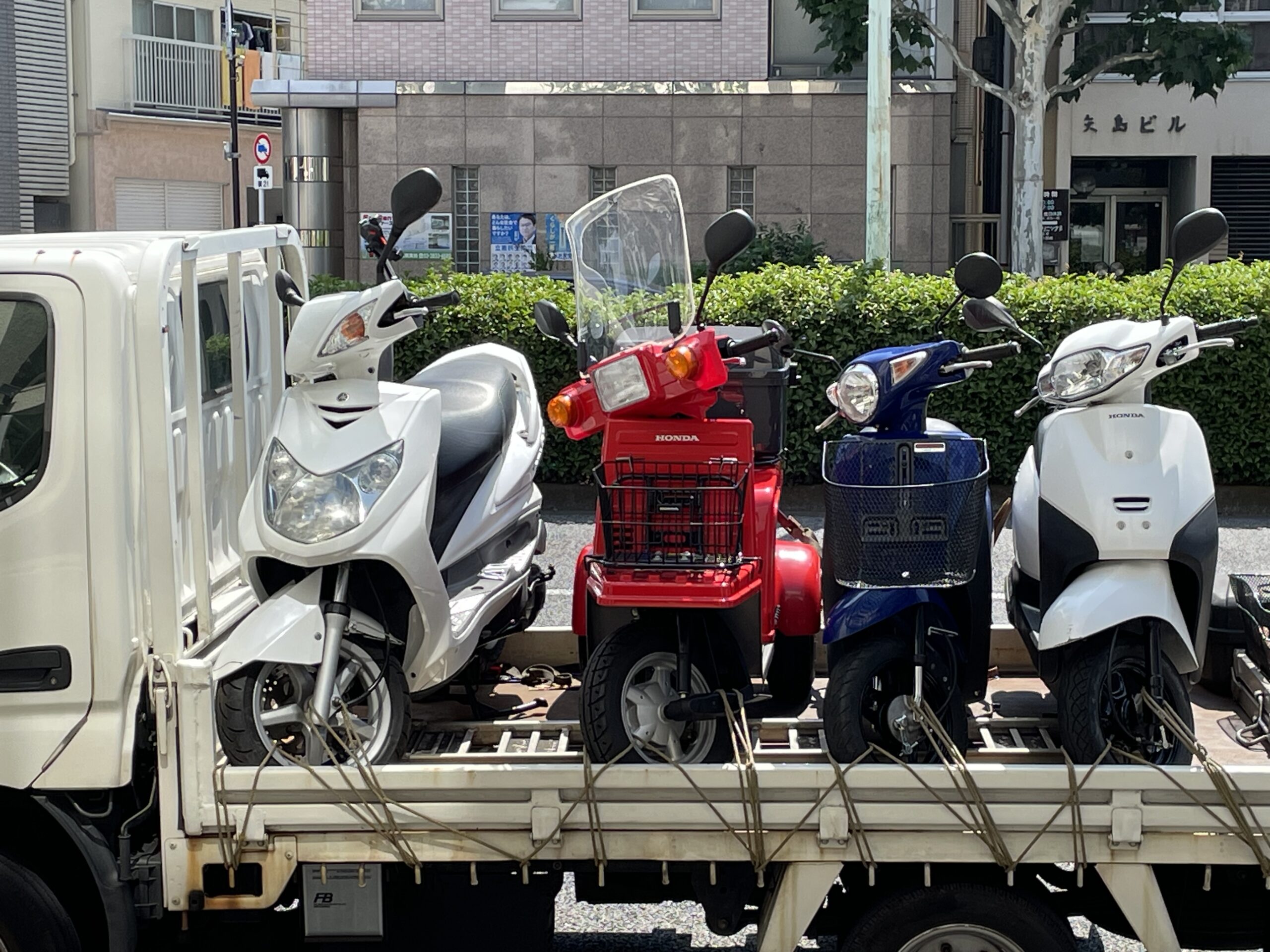 藤沢市は原付バイク・スクーターも大歓迎